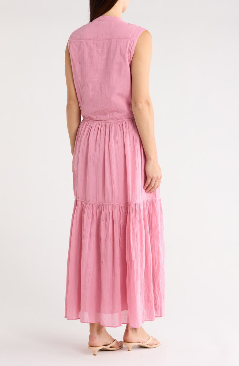AREA STARS Pia Pintuck Cotton Maxi Dress, Alternate, color, Lavender