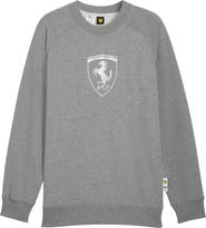 PUMA Scuderia Ferrari Sportswear Shield Crewneck Sweatshirt