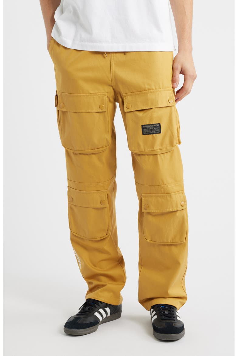 BB Hemisphere Cotton Twill Cargo Pants, Main, color, HONEY MUSTARD