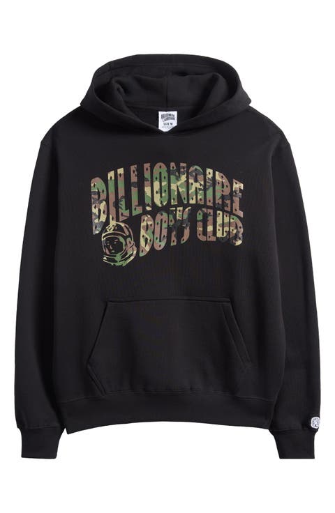 Camo Logo Graphic Hoodie