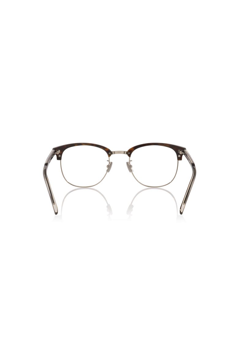51mm Round optical glasses, Alternate, color, Tortoise