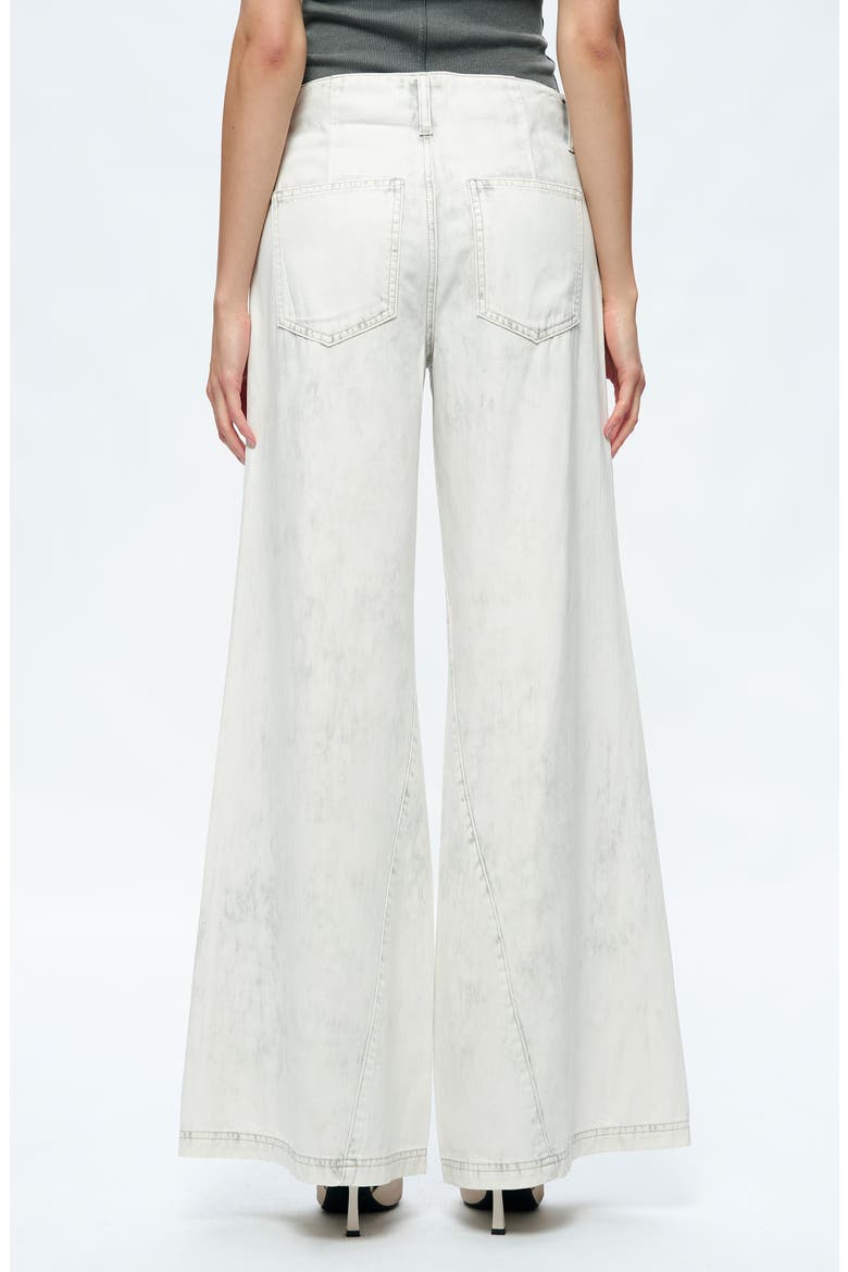 Jeremy Wide Leg Jeans, Alternate, color, IVORY