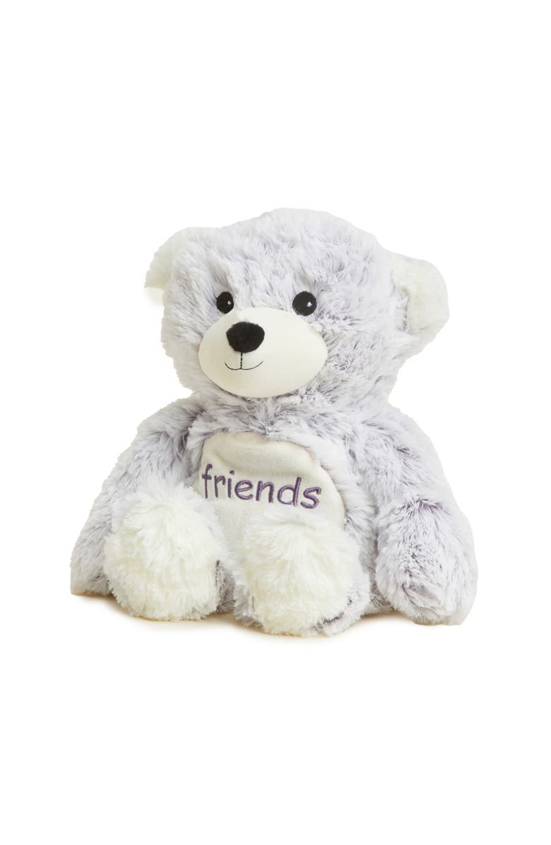 Warmies Friends Bear Plush Toy, Main, color, Lt/Pastel Purple