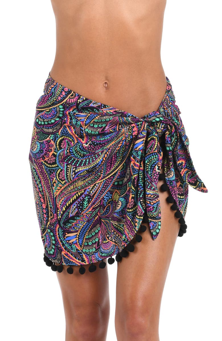Sunshine 79 Disco Cover-Up Pareo, Alternate, color, Purple Multi