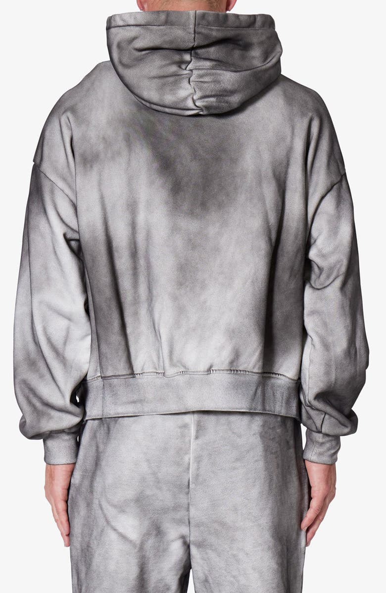 mnml Optic Graded Cotton Hoodie, Alternate, color, Black