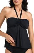 La Blanca Island Flyaway Tankini Top