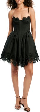 Bardot Ashta Lace Detail Minidress