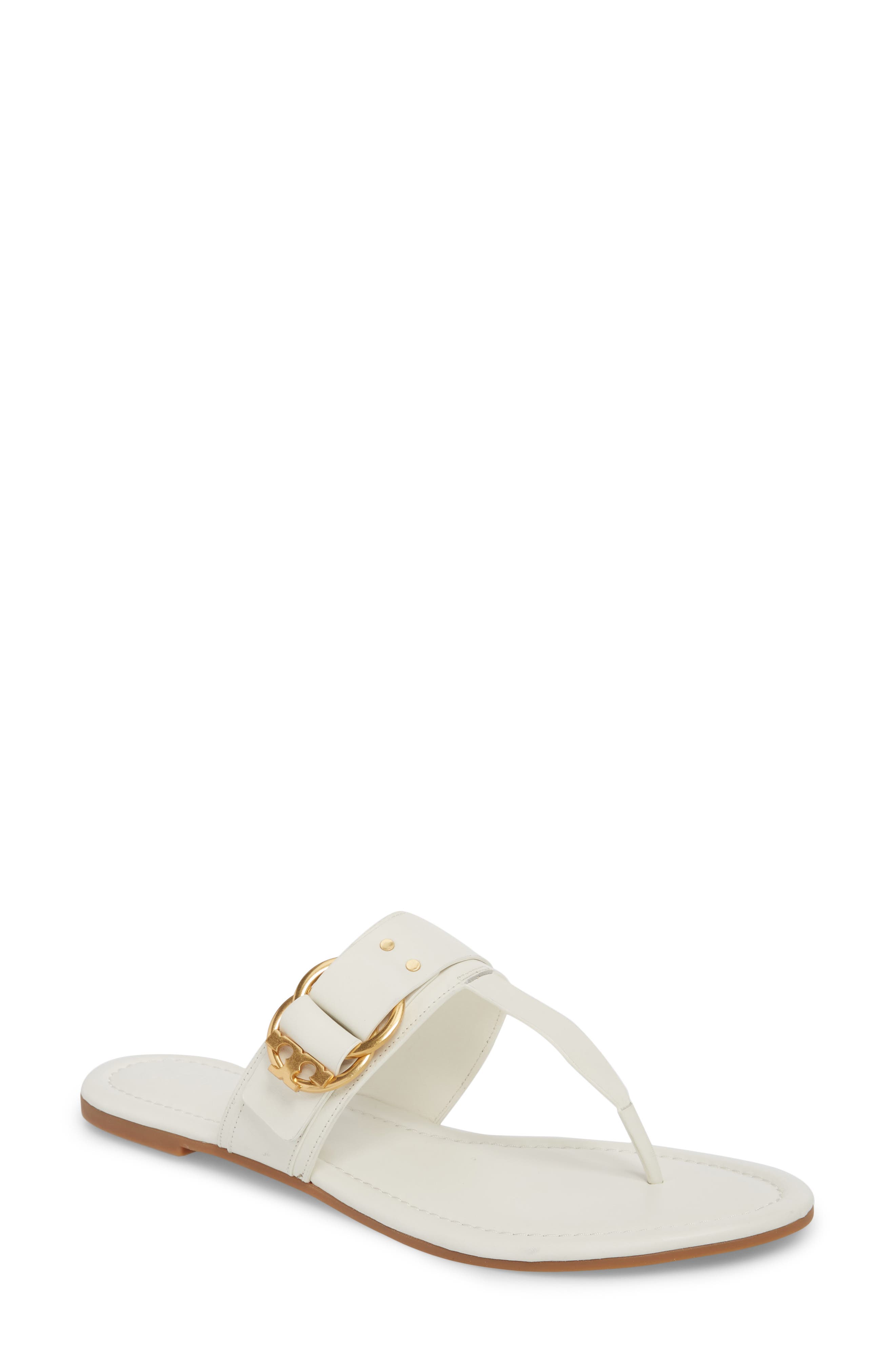 Marsden Flat Thong Sandal, Main, color, PERFECT IVORY