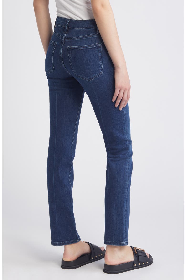 Le High Ripped Straight Leg Jeans, Alternate, color, CALVIN