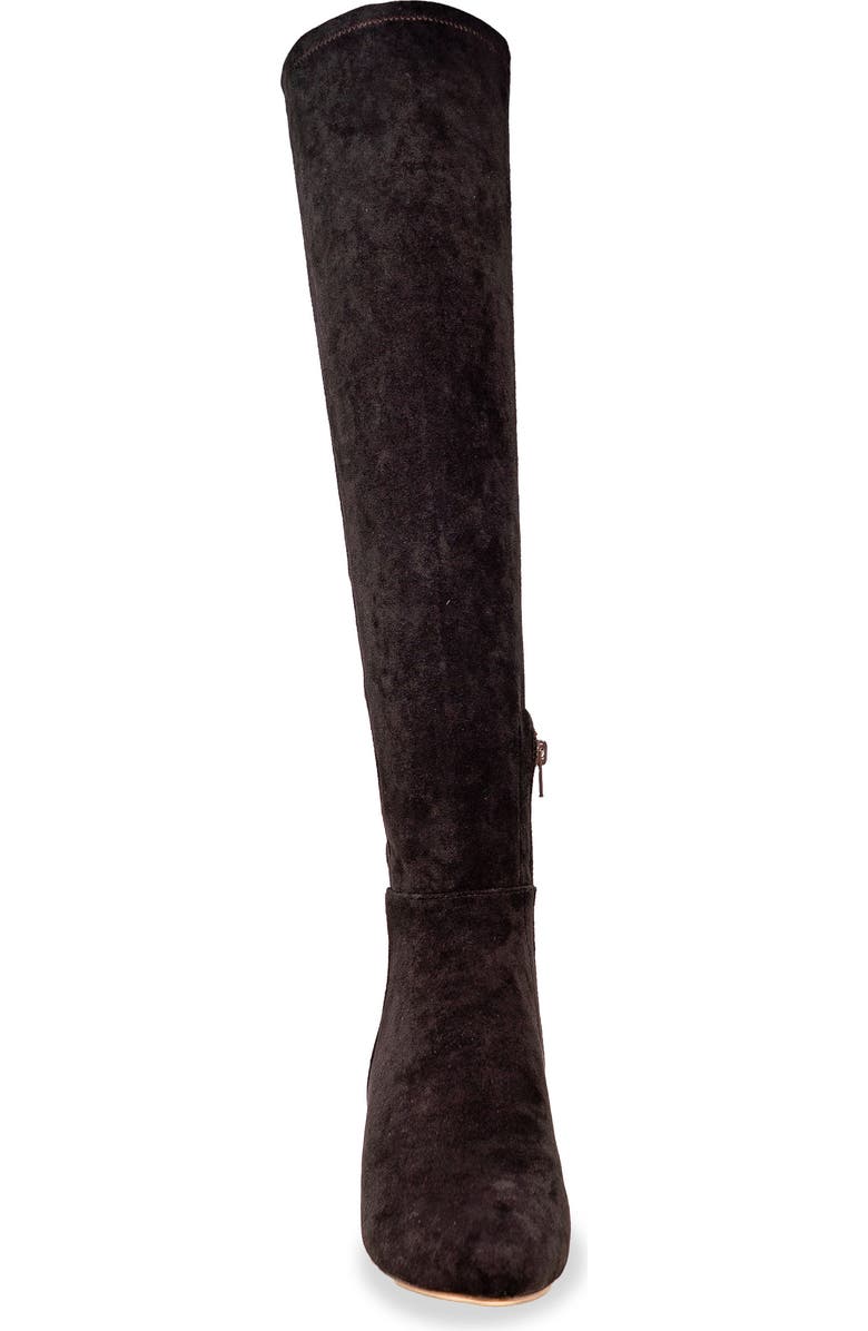 CHASE AND CHLOE Wynter Over The Knee Boot, Alternate, color, Brown