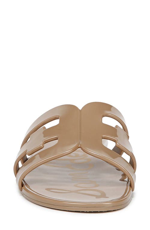Sam Edelman Women's Bay Slip-on Flat Sandals In Amber Gold