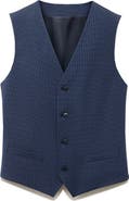 MANGO Paris Superslim Fit Suit Vest