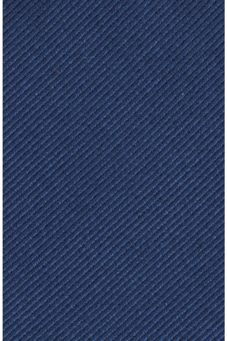 Mogador Solid Silk Tie, Alternate, color, HB785 INK BLUE