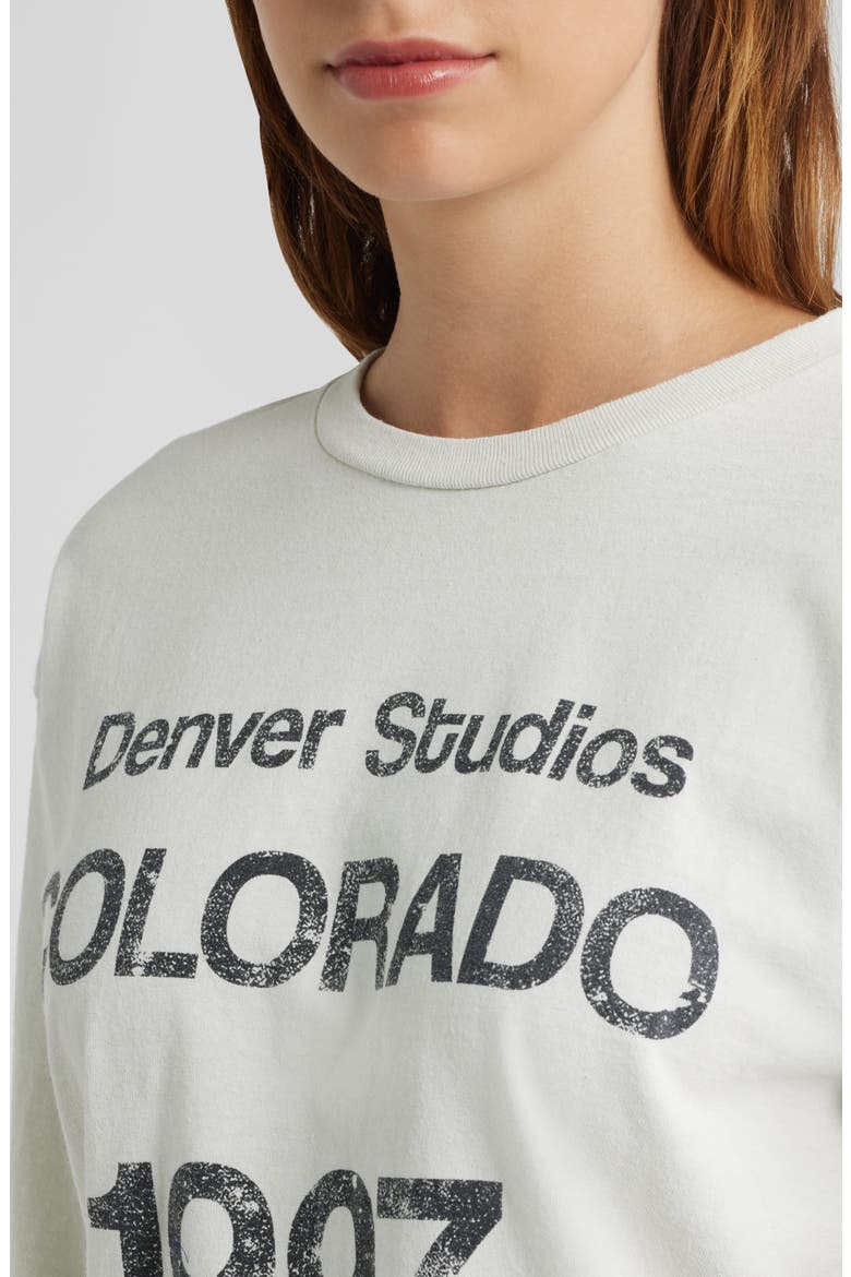 10997 Cotton Graphic Sweatshirt, Alternate, color, ECRU