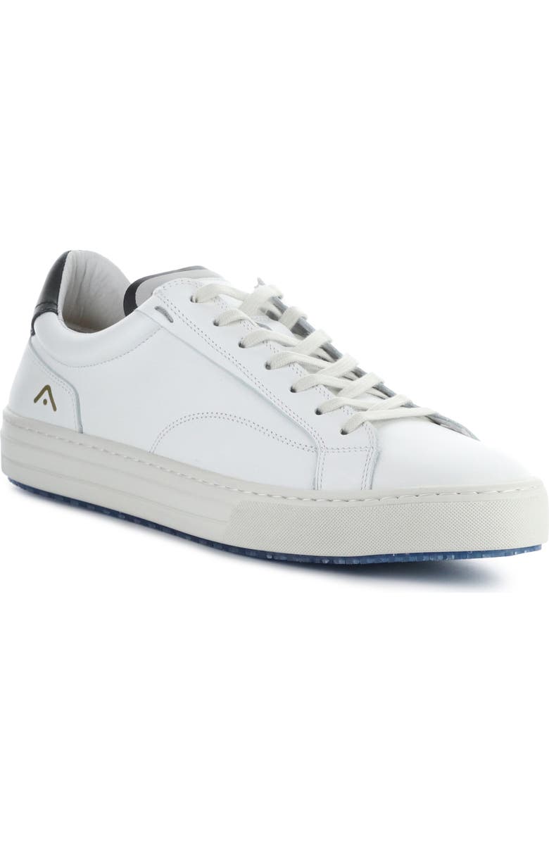 Ambitious 11218 Low Top Sneaker, Main, color, White/ Black Leather