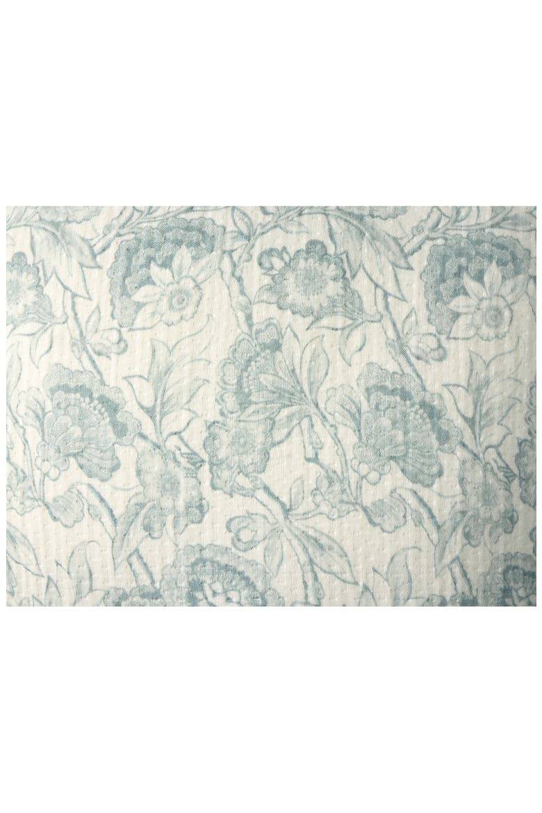 Balboa Organic Matelassé Print Decorative Pillow Cover, Alternate, color, UNDYED W/ DEW