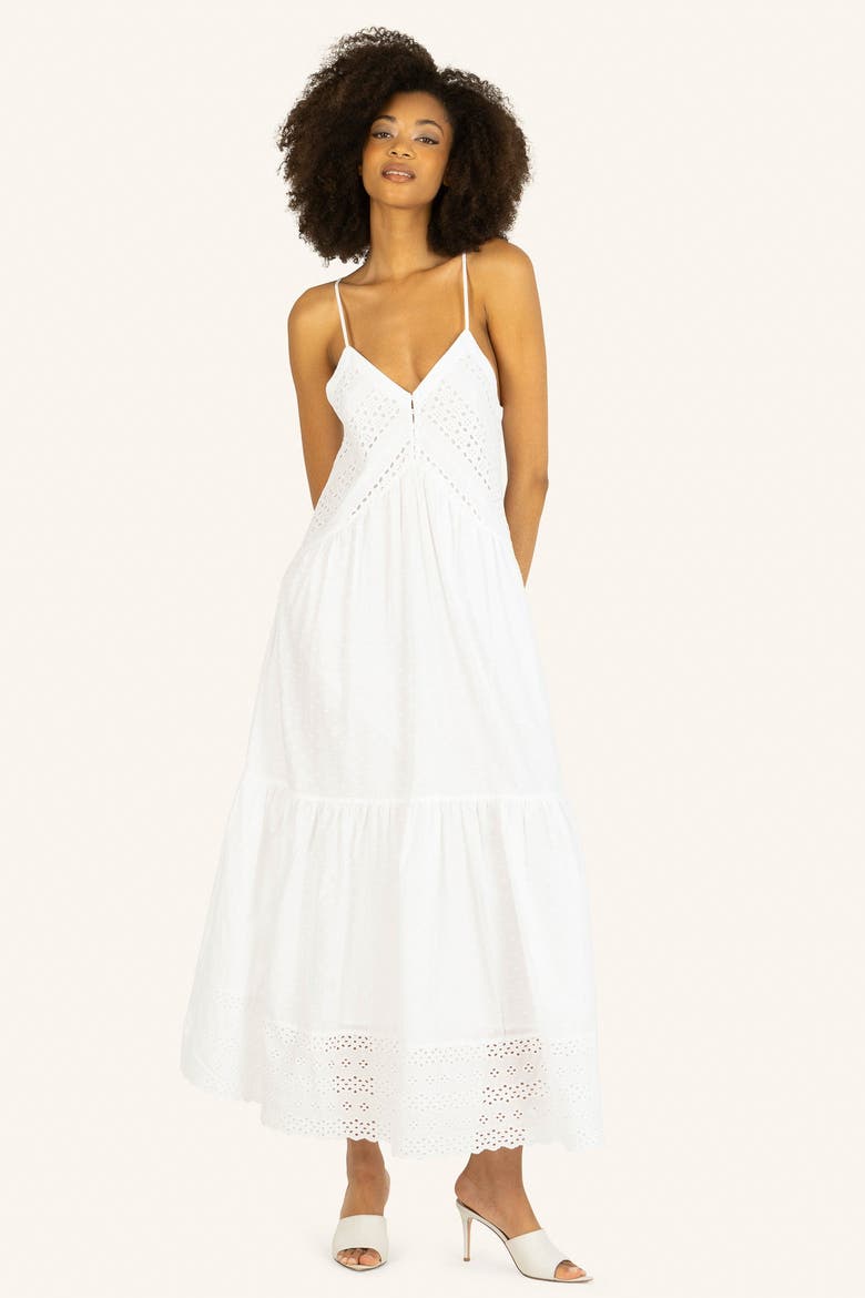 Daniella Dress, Main, color, Off-White