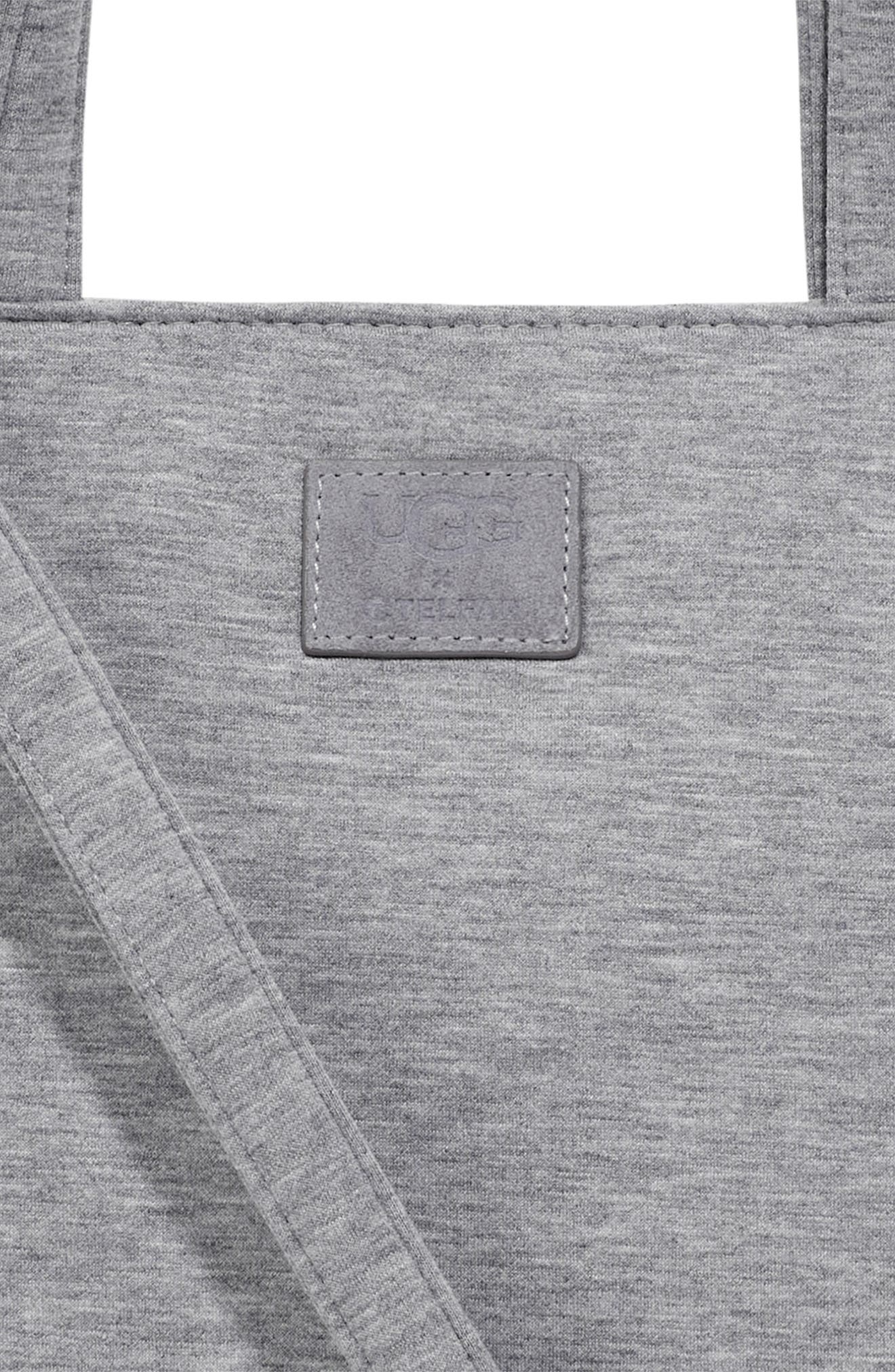 x Teflar Fleece Shopper Bag, Alternate, color, HEATHER GREY