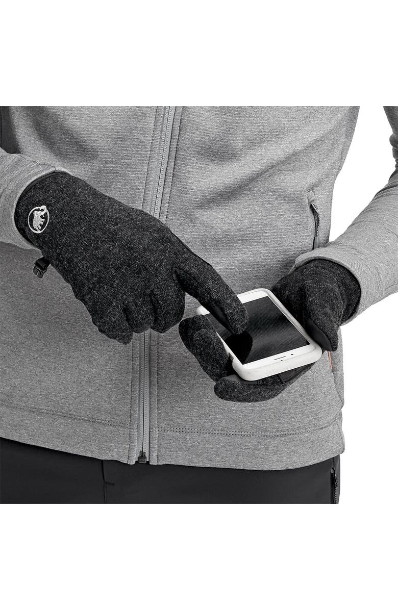 Mammut Passion Light Glove  - Men's, Alternate, color, Black Melange