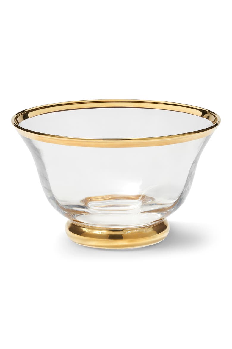 Sophia Nut Bowl, Main, color, CLEAR/GOLD