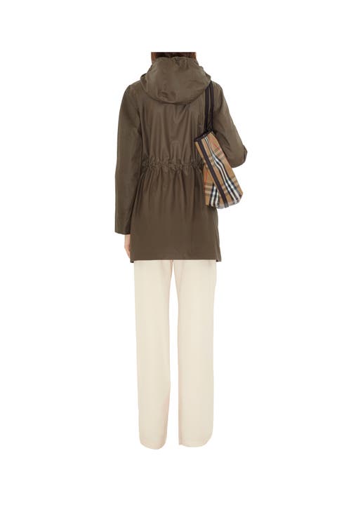 Burberry Waist Drawstring Hooded Long Length