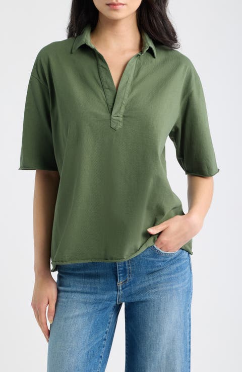 Patty Popover Henley Top