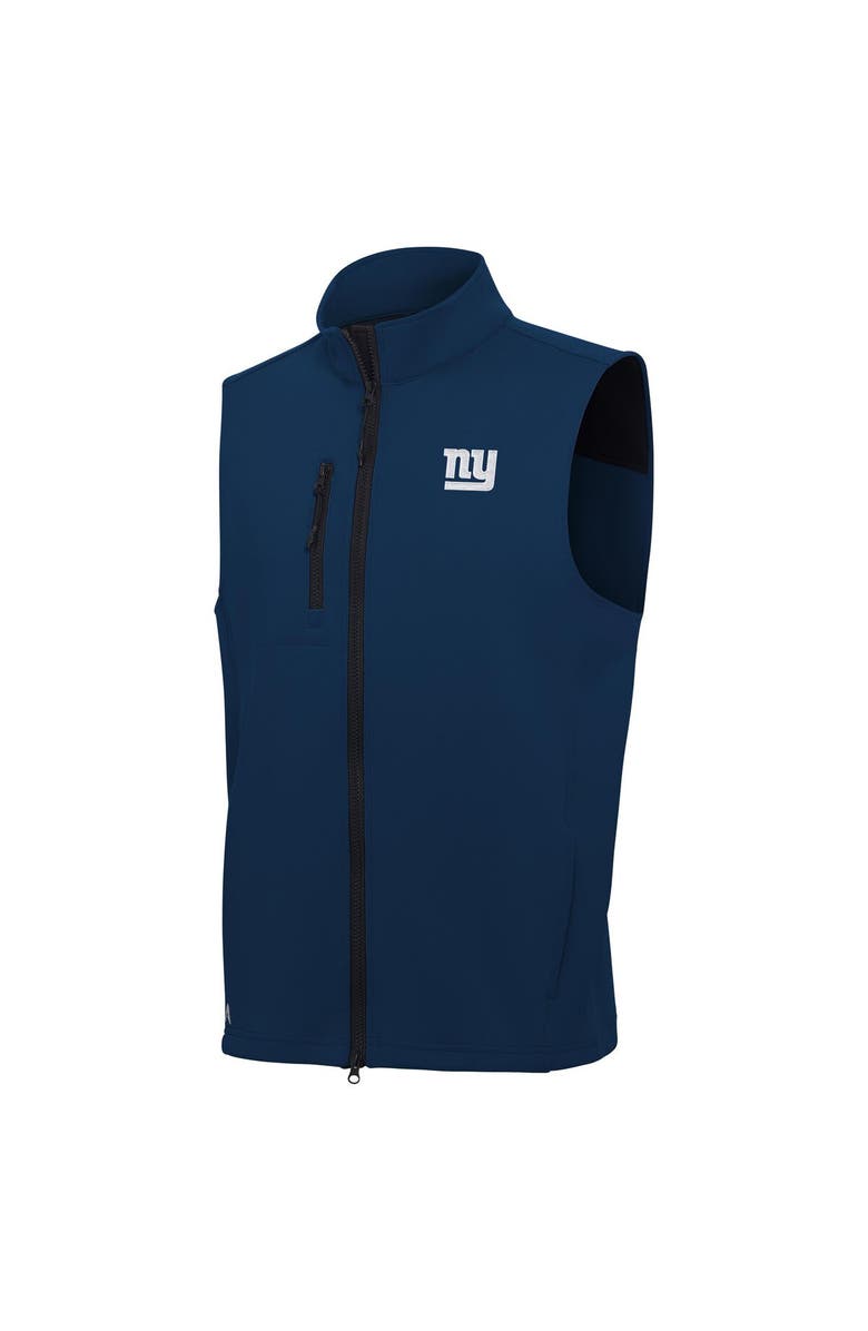 ANTIGUA Men's Antigua Navy New York Giants Demand Full-Zip Vest, Main, color, 
