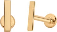 MADE BY MARY 14k Bar Stud Earring