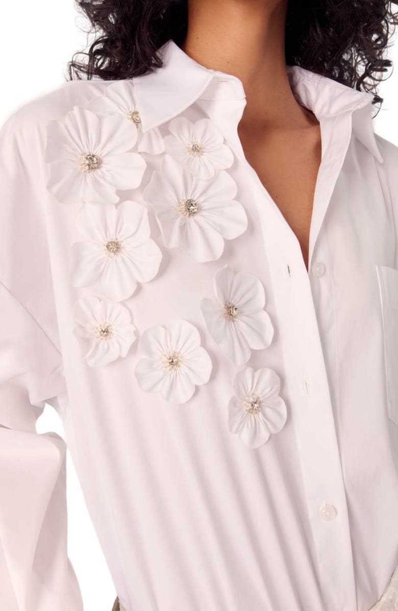 maje Long sleeve blouse, Alternate, color, 