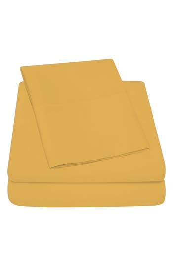 Luxury Home Bright Deep Pocket Microfiber Sheet Set