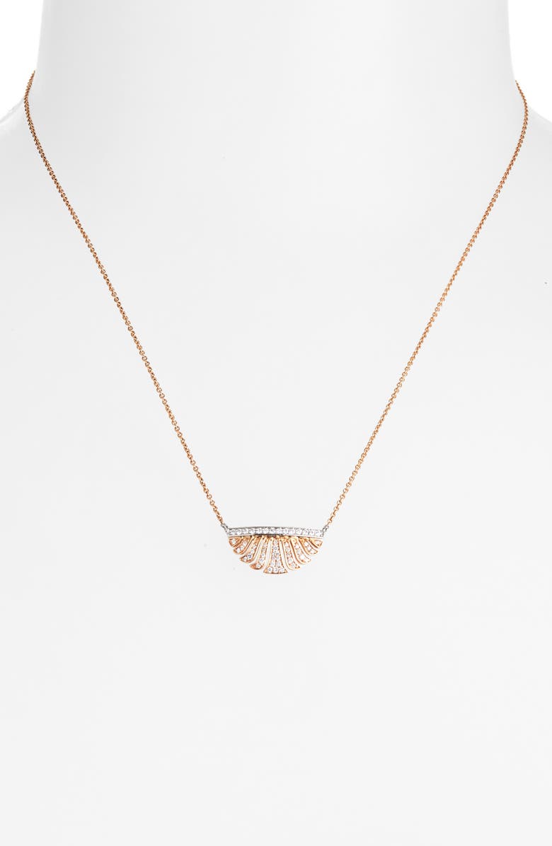 Sethi Couture Fringe Diamond Pendant Necklace, Alternate, color, 