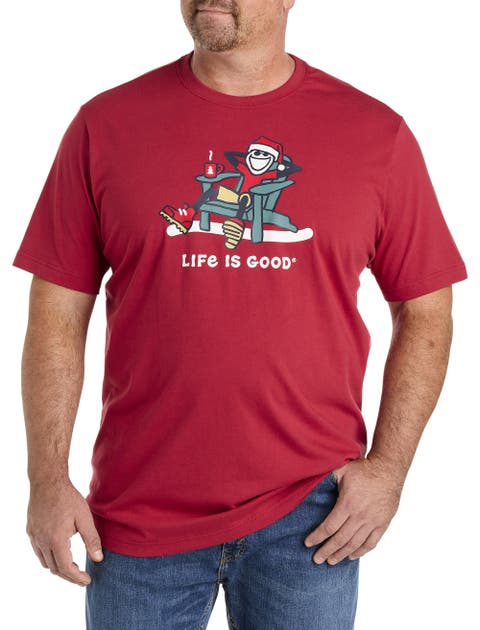 Big & Tall Santa Graphic Tee
