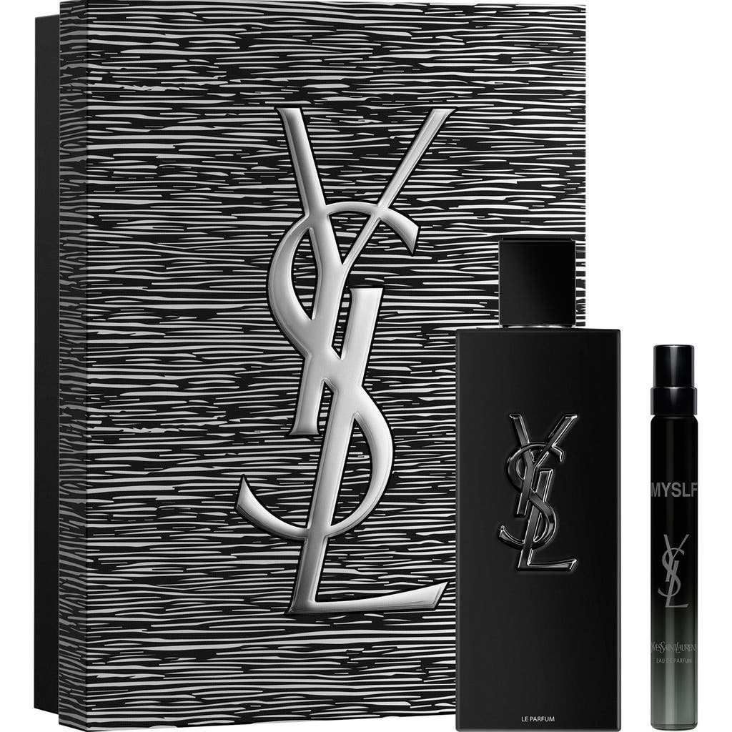 Saint Laurent Yves Myslf Le Parfum Set In Transparent