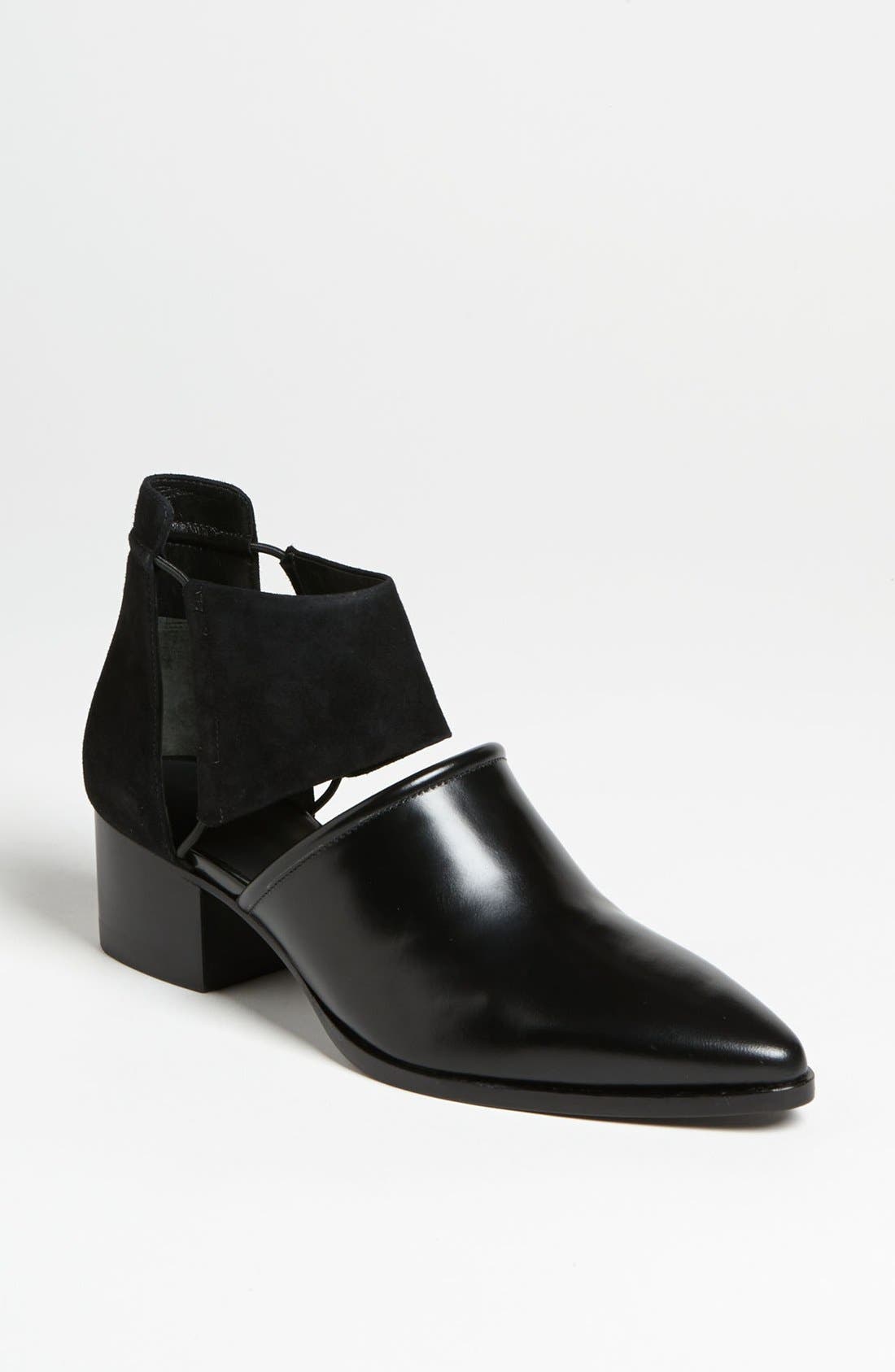 'Nadine' Ankle Boot, Main, color, BLACK
