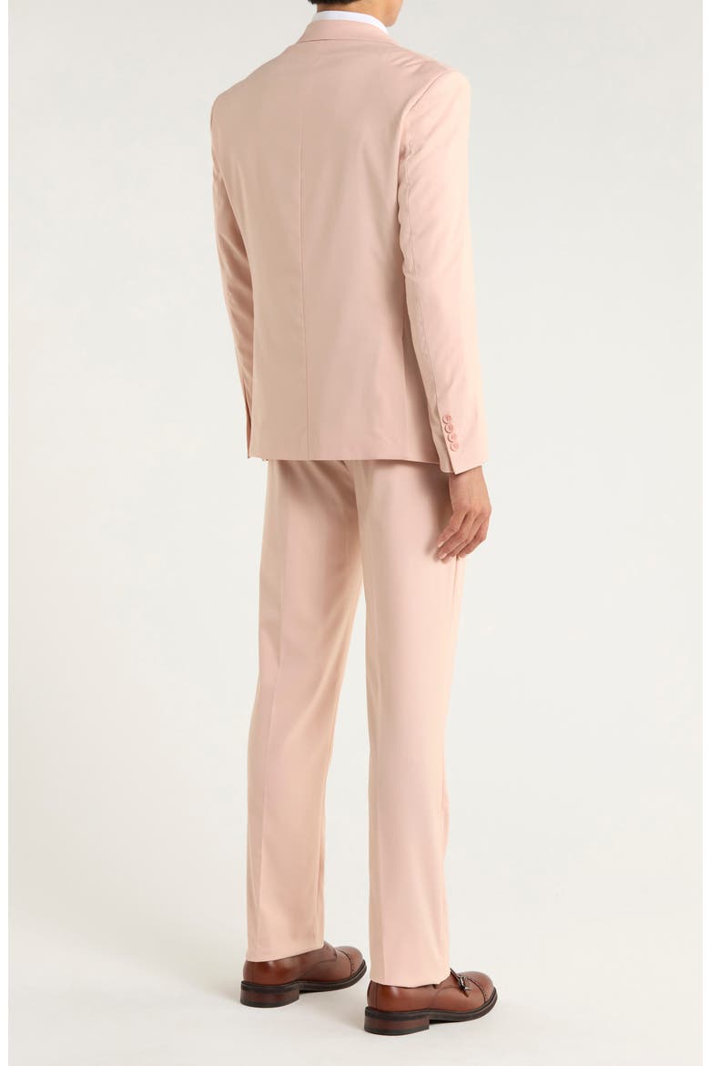 Stretch 3-Piece Suit, Alternate, color, BLUSH