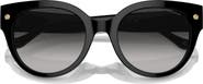 COACH 53mm Gradient Round Sunglasses