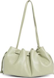 BCBG Faux Leather Shoulder Bag
