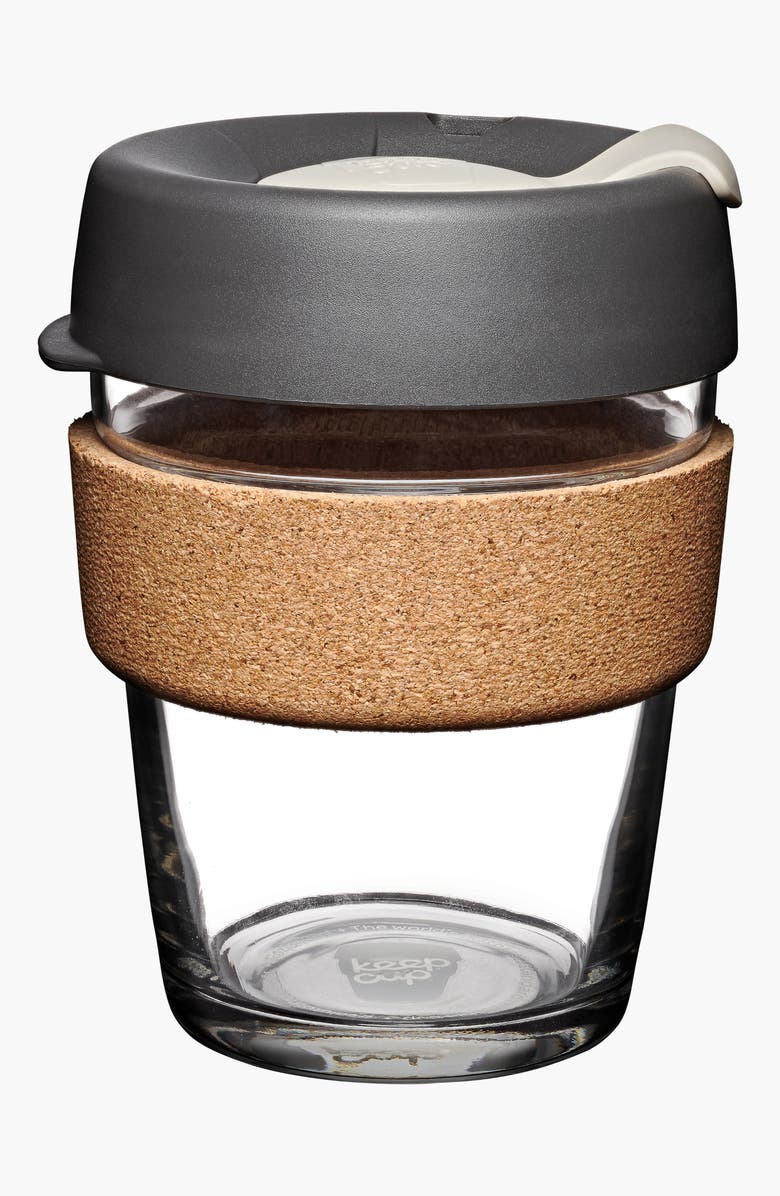 KEEPCUP Brew Cork Reusable Coffee Cup, Main, color, Press