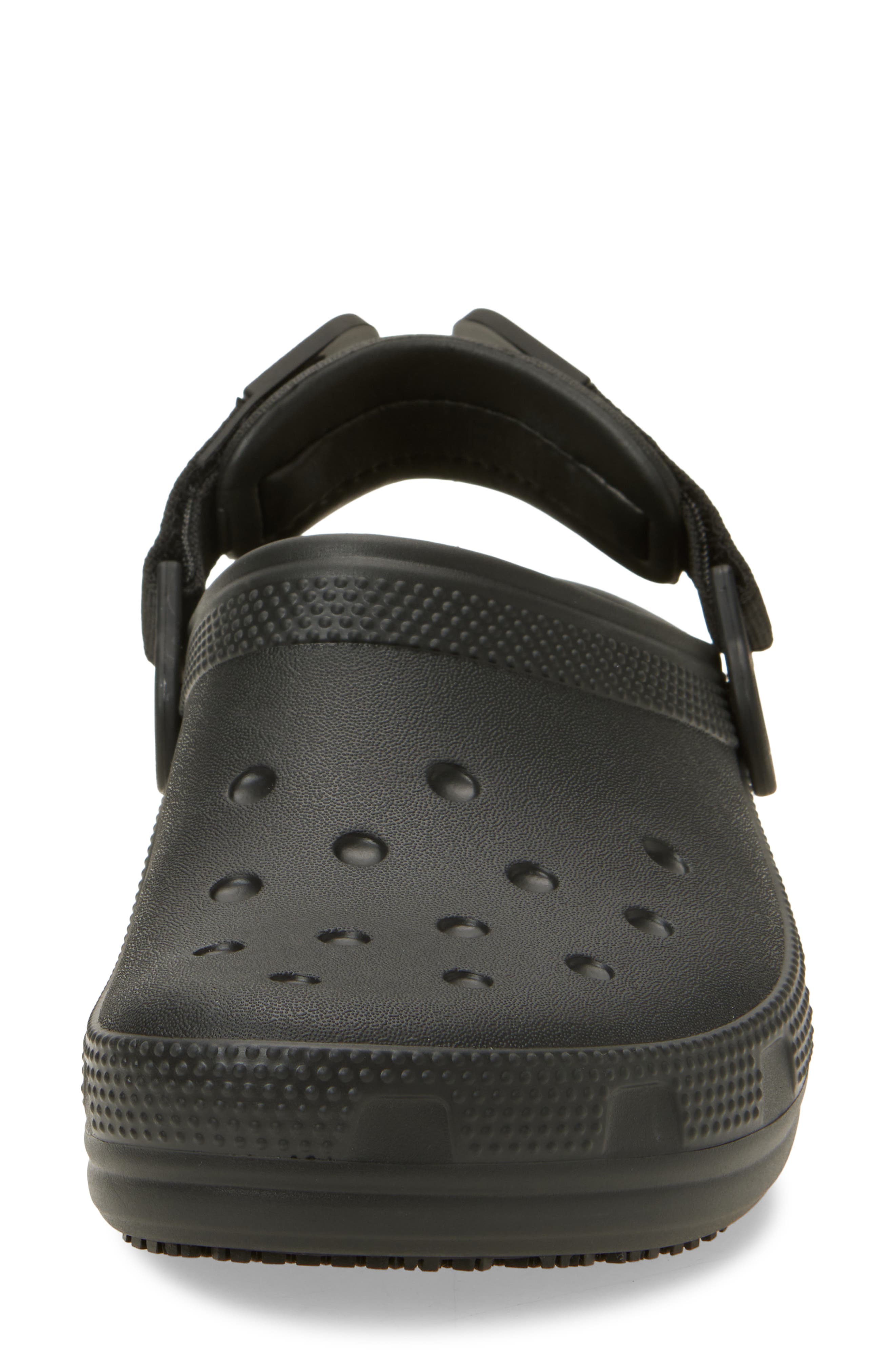 CROCS Classic Work Clog, Alternate, color, Black