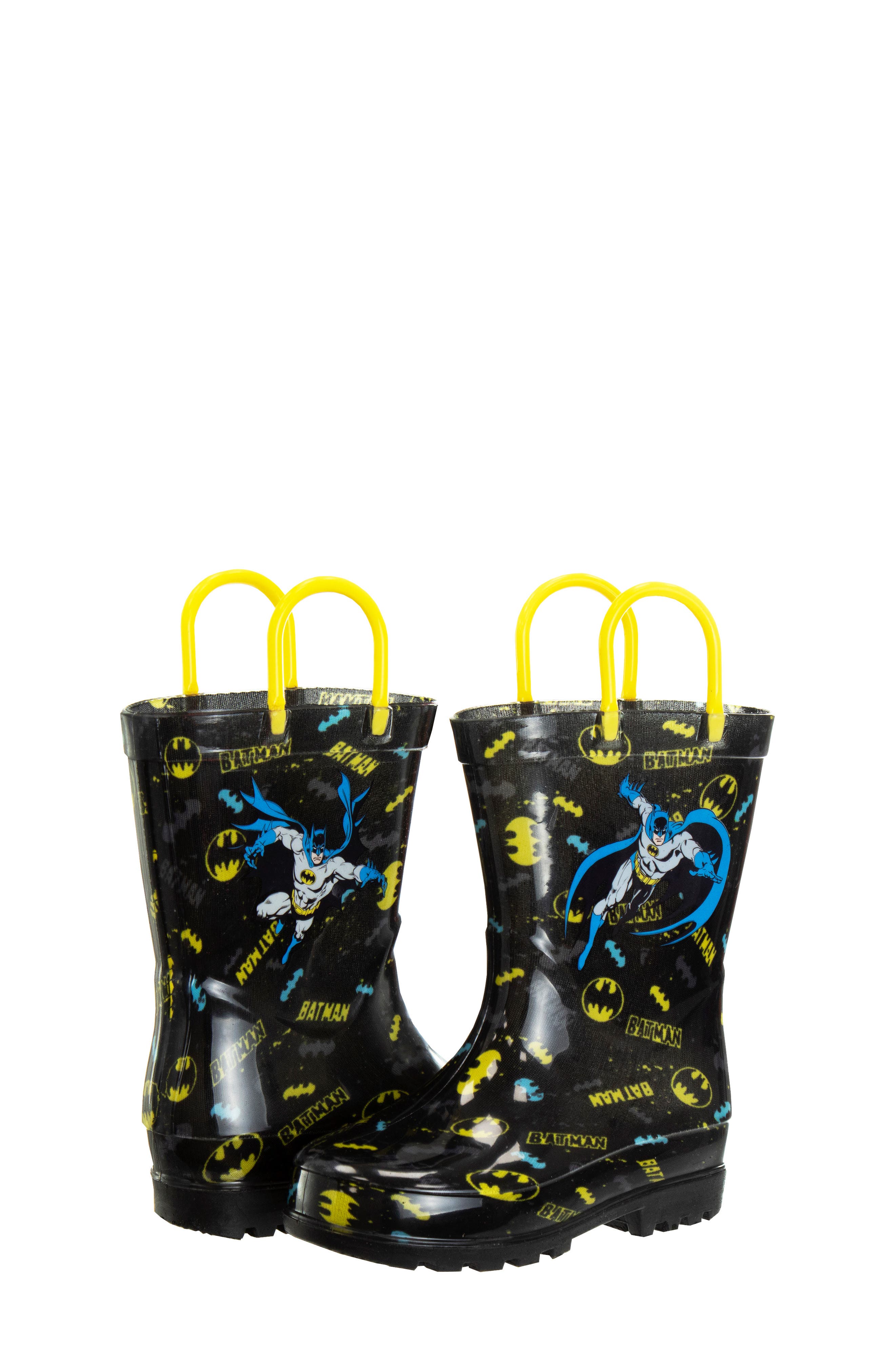 JOSMO Kids' Batman Rain Boot, Alternate, color, 