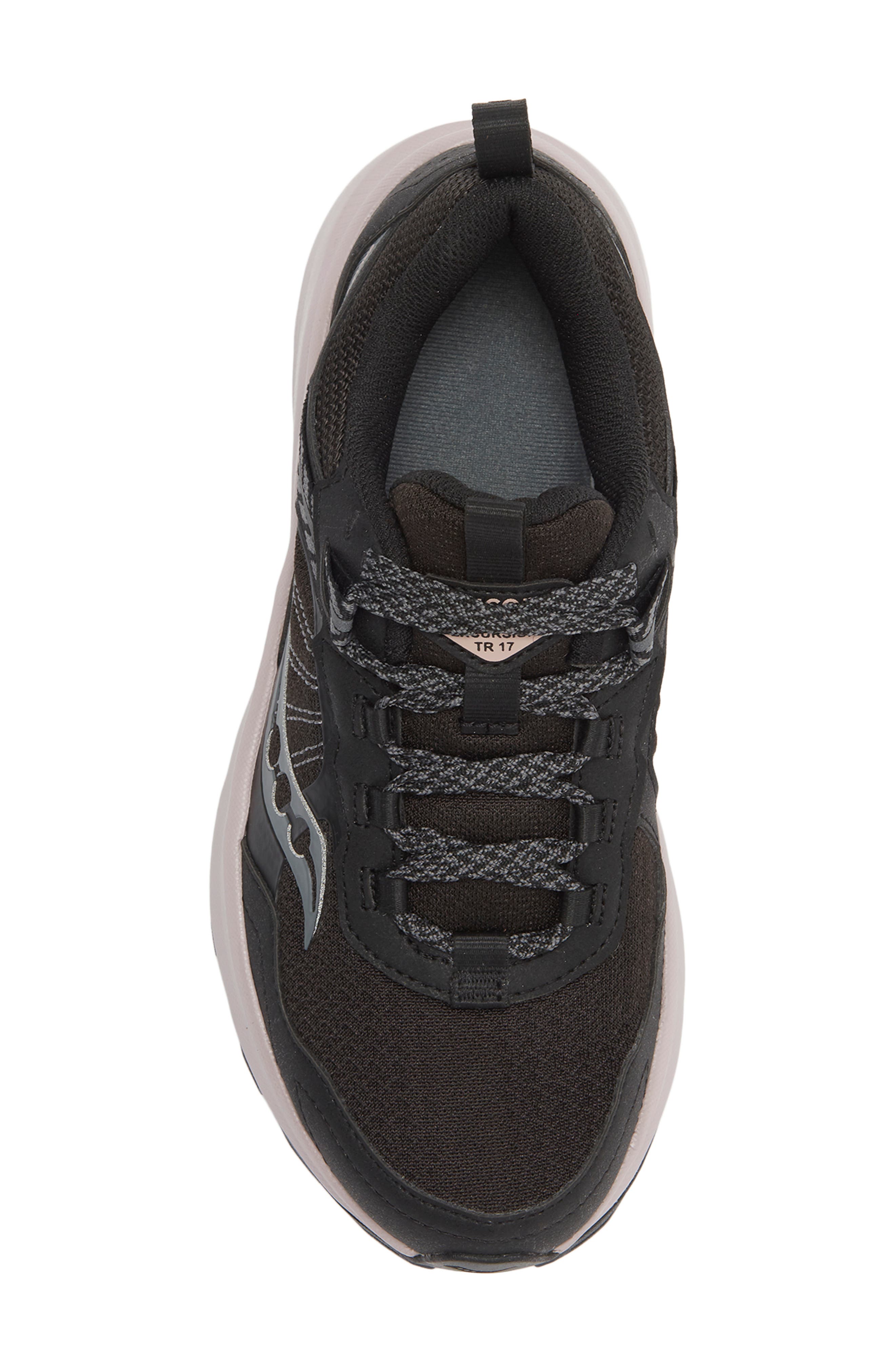 Excursion TR17 Running Shoe, Alternate, color, BLACK/ WOODROSE