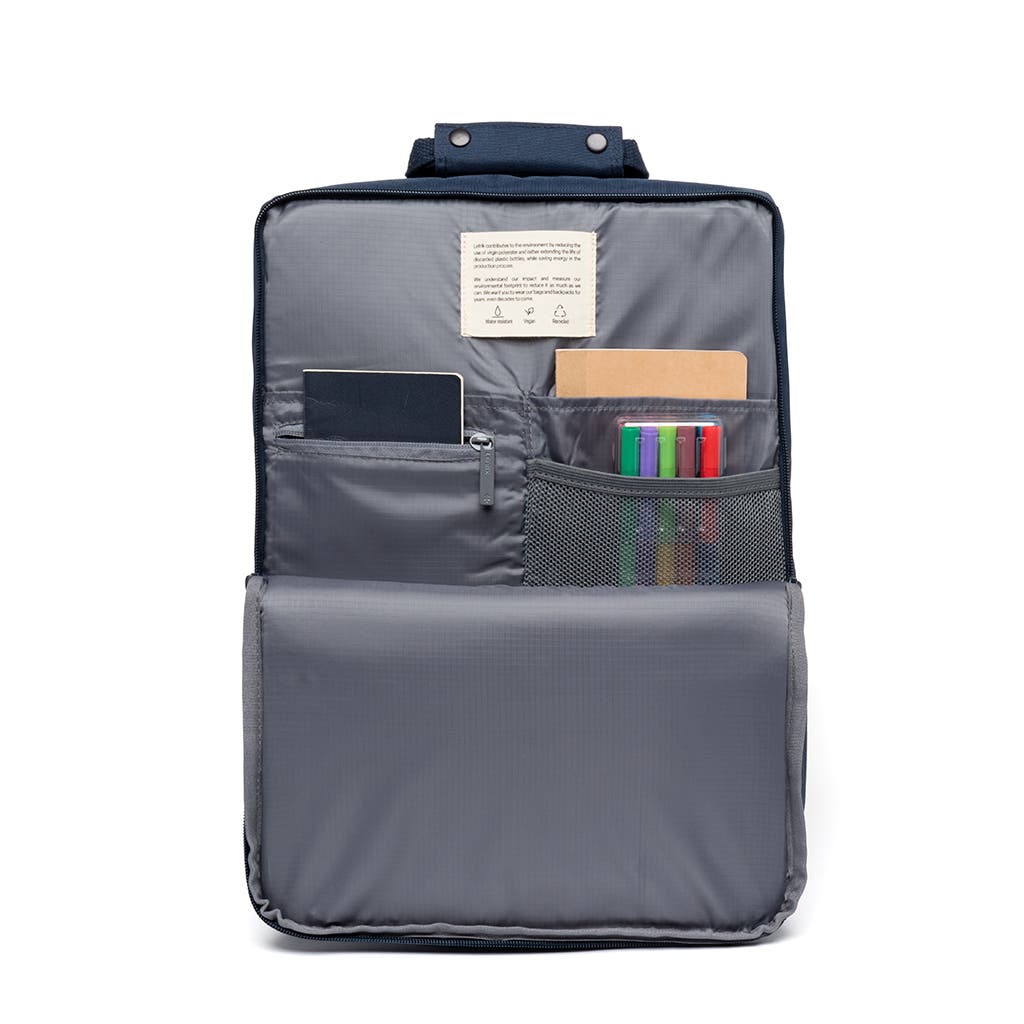 Daily 15" Backpack, Alternate, color, NAVY