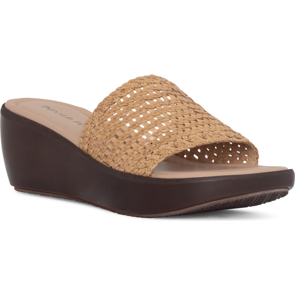 DONALD PLINER DONALD PLINER BASKETWEAVE WEDGE SANDAL