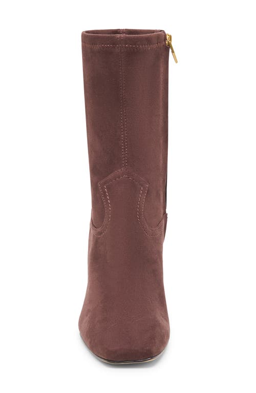 Dolce Vita Roan Block Heel Bootie In Brown