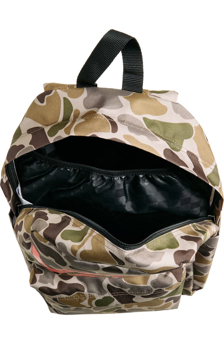 Vans Kids' Old Skool Camo Backpack, Alternate, color,