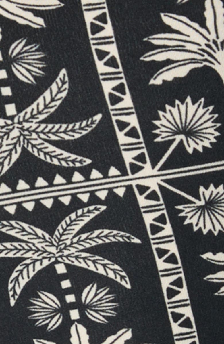 SAXX Smooth Luxe Micro Modal Boxer Briefs, Alternate, color, Tropic Royale-Black