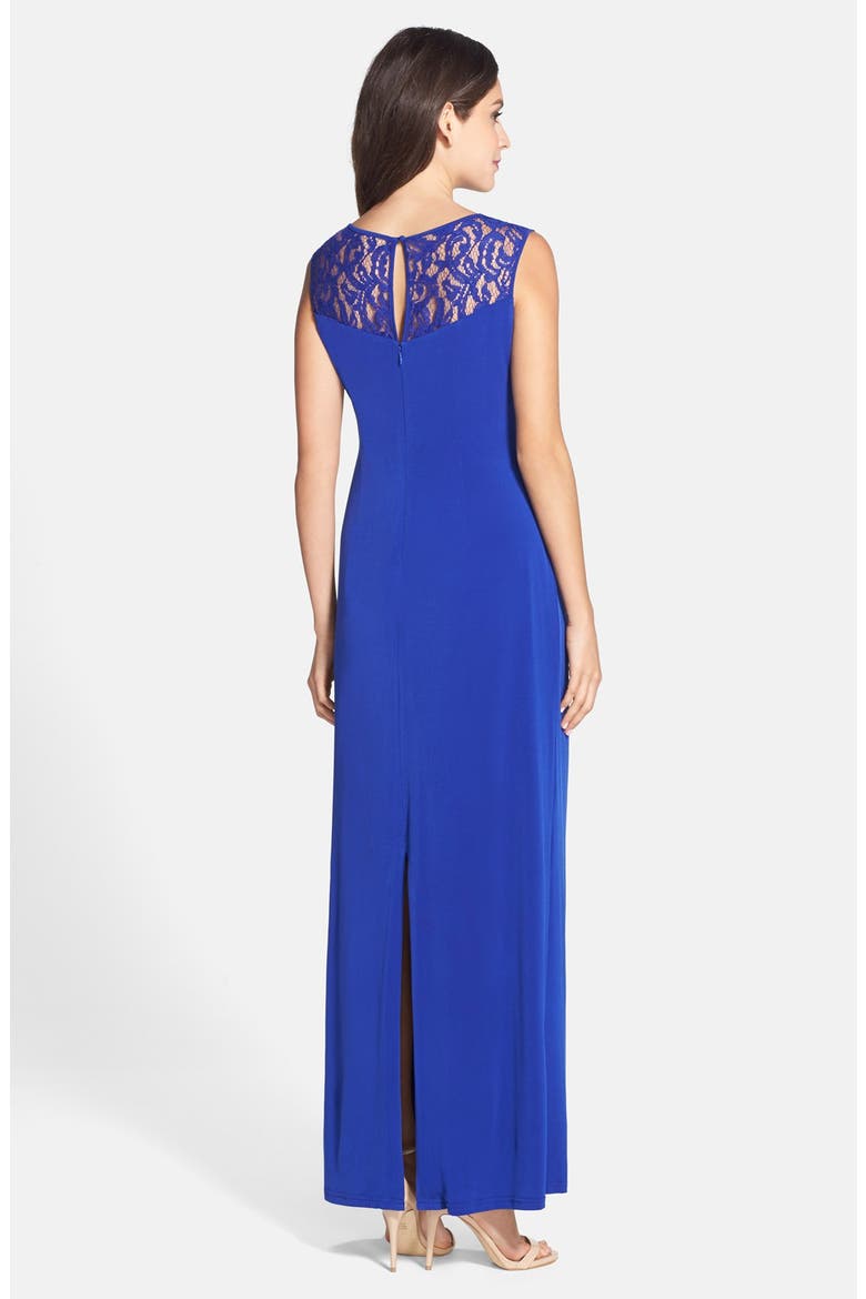 Column Gown, Alternate, color, COBALT