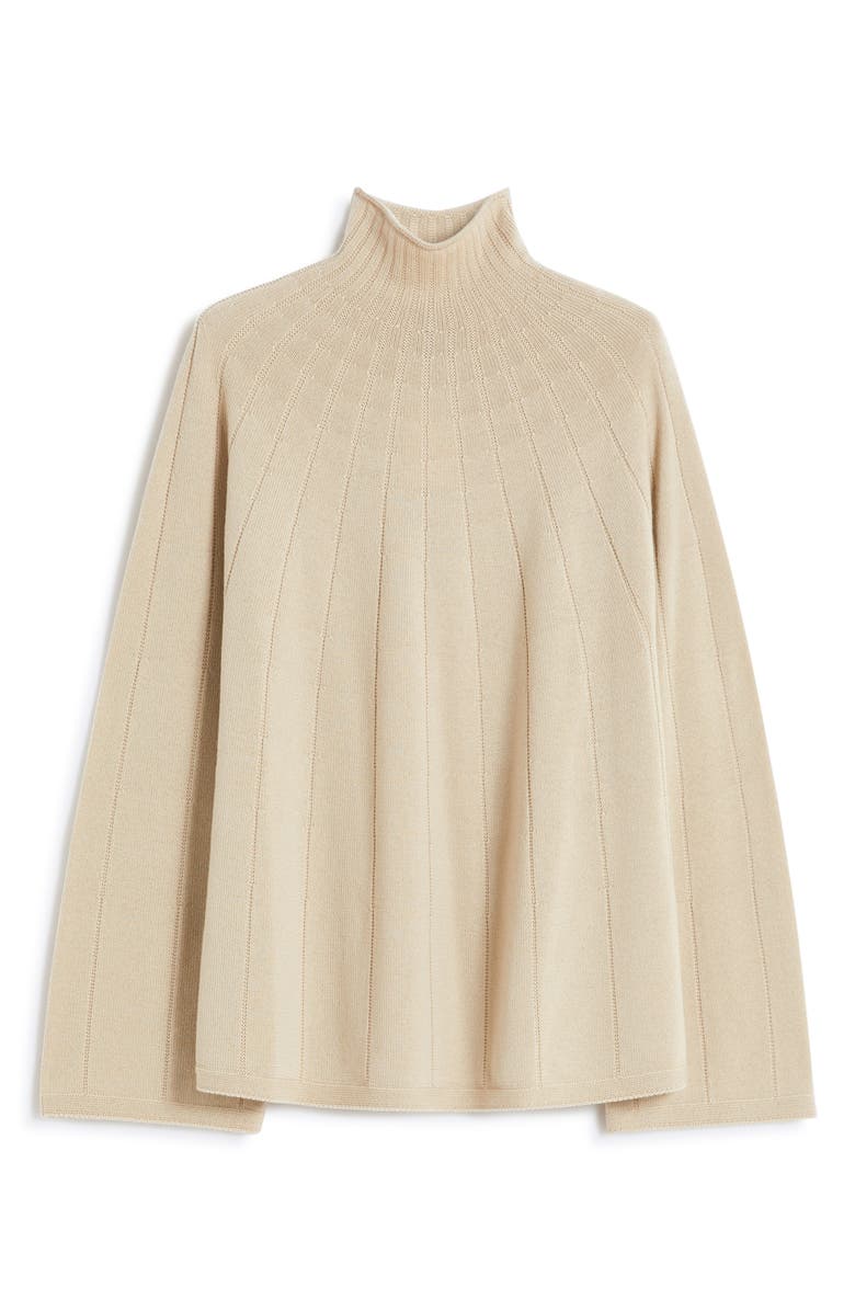 MM by Max Mara Grolla Wool Sweater, Alternate, color, Albino