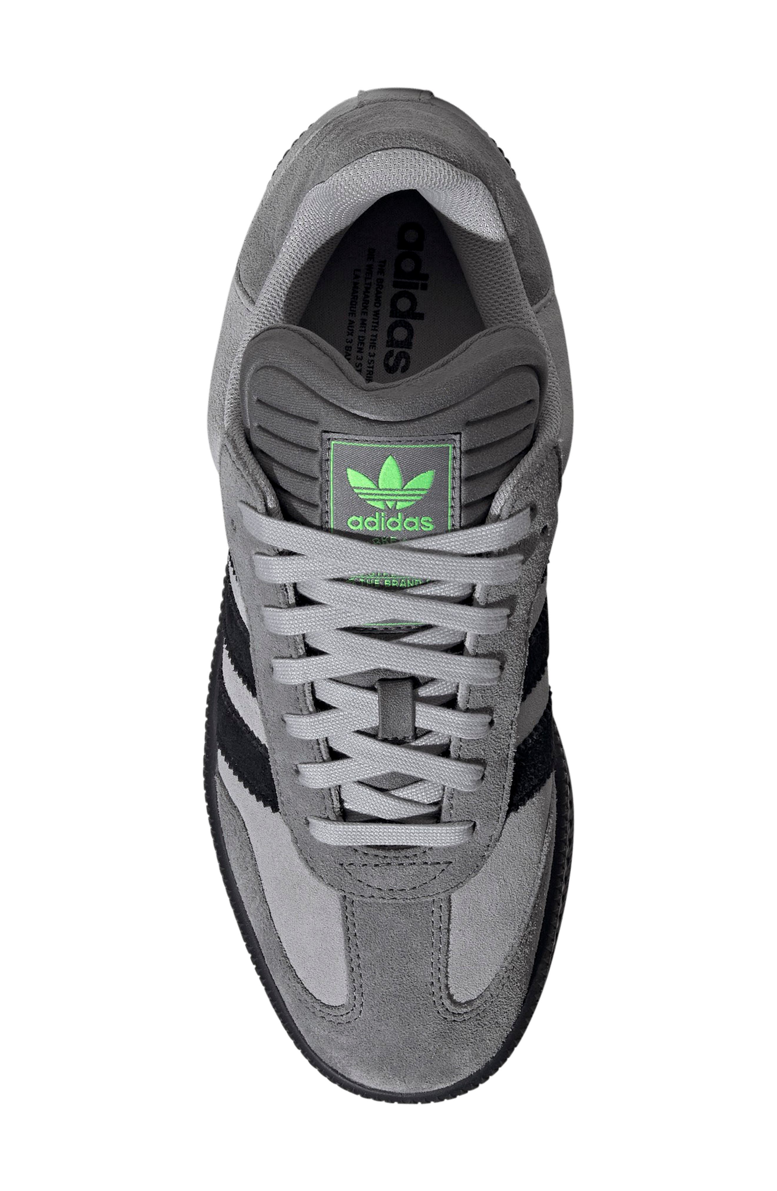 adidas Gender Inclusive Samba XLG Sneaker, Alternate, color, Grey Four/ Black/ Grey Four