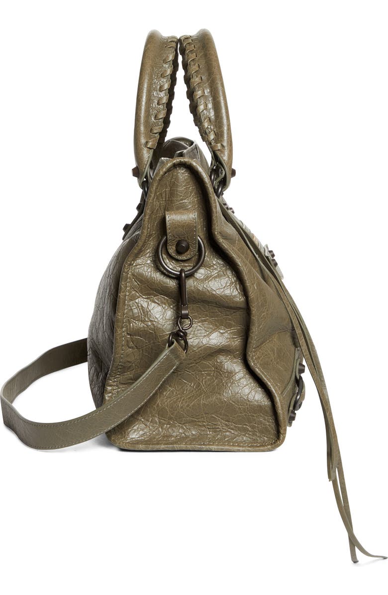 Balenciaga Medium Le City Leather Handbag, Alternate, color,